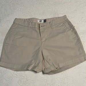 Old Navy khaki shorts size 2